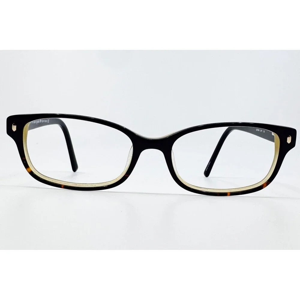 Kate Spade Eyeglasses Womens Black Tortoise Lucyann 0JYY 51-16-135 51mm